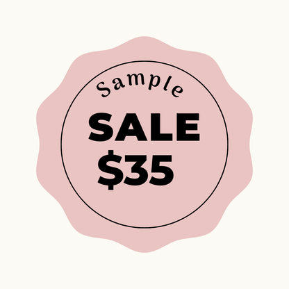 $35 Sample Sale