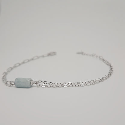 Jade Fusion Chain Bracelet