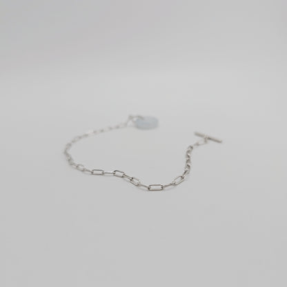 O.T Jade Bracelet (Silver + Green Jade)