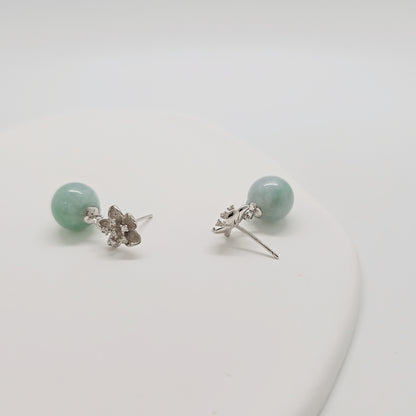 Blossom Jade Earring