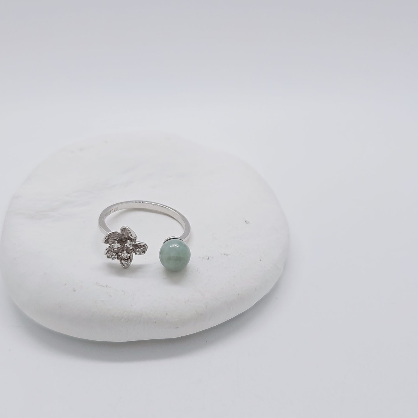 Blossom Jade Ring