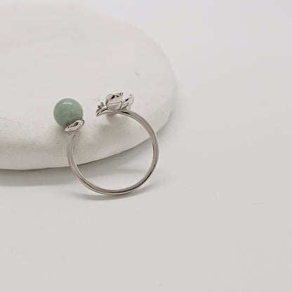 Blossom Jade Ring