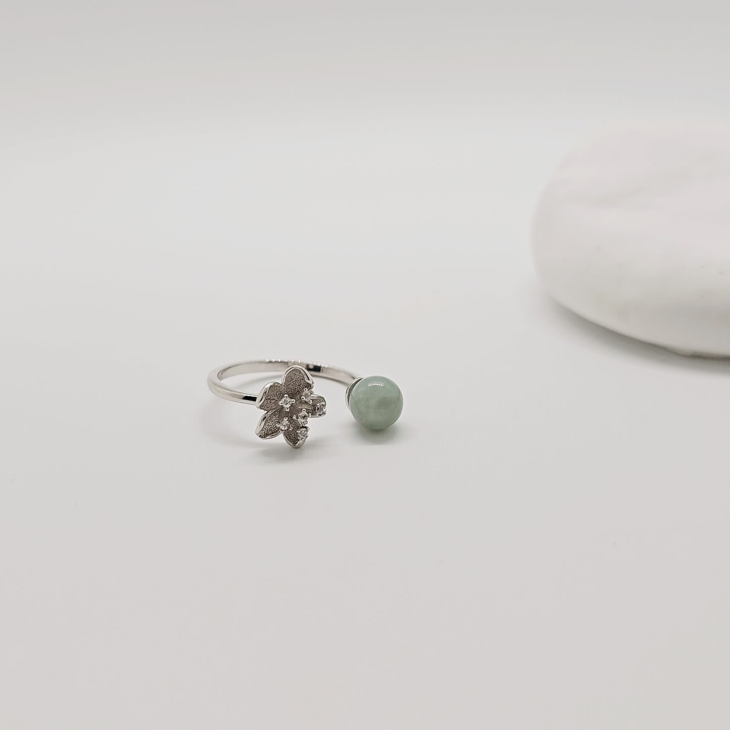 Blossom Jade Ring