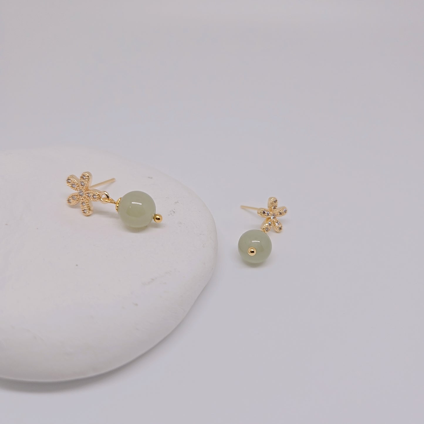 Petala Jade Earring