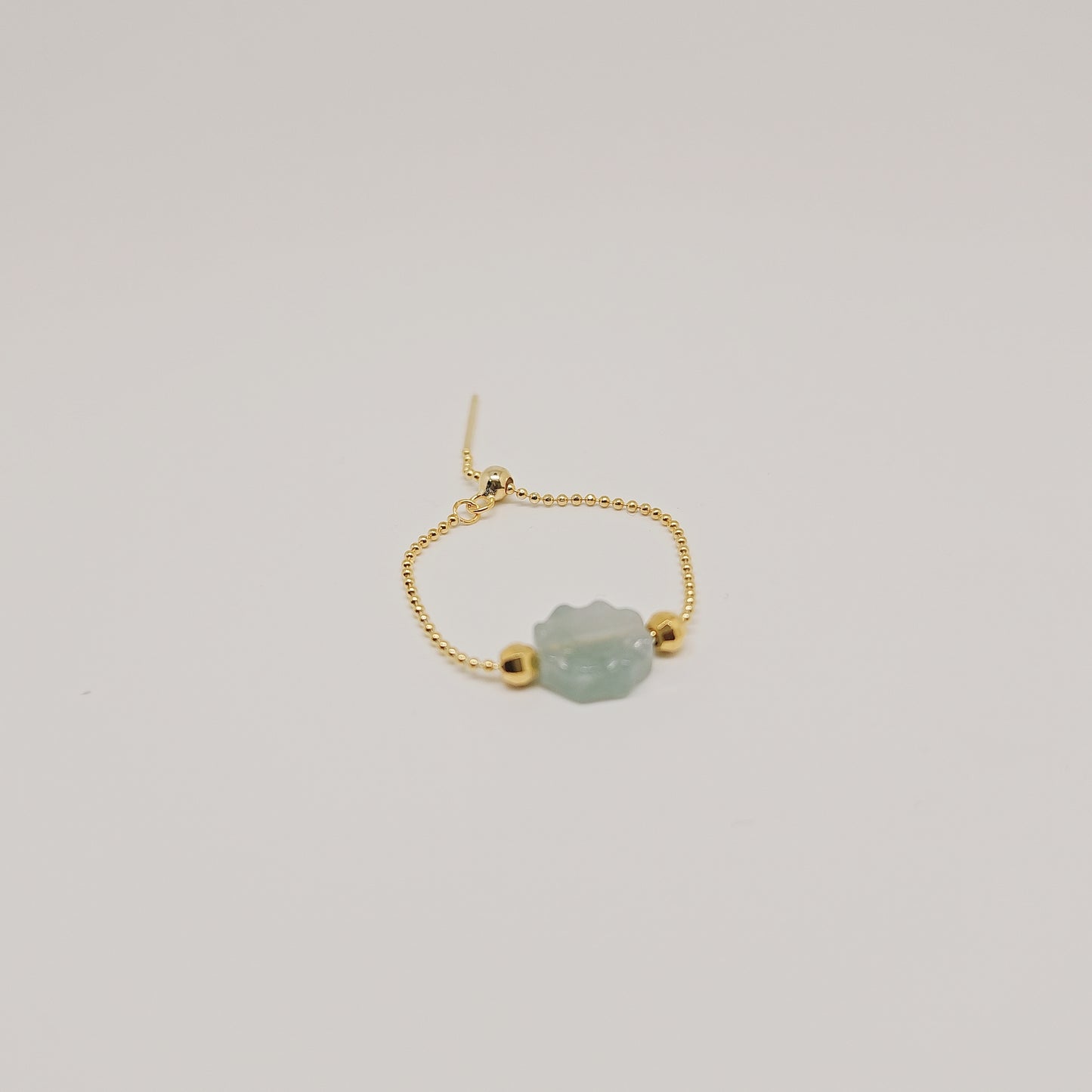 Possy Jade Adjustable Ring