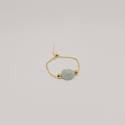 Possy Jade Adjustable Ring