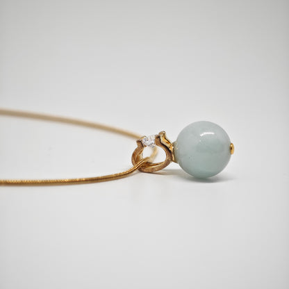 Lila Jade Necklace