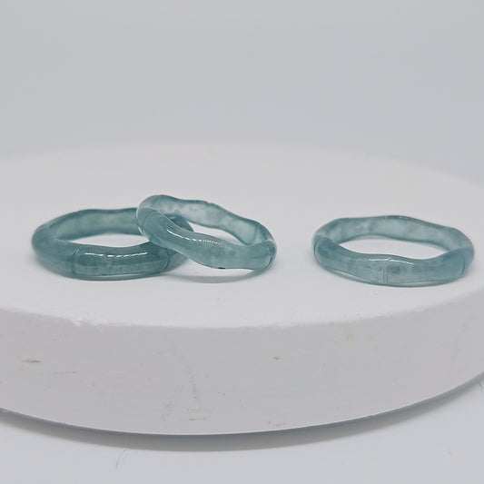 Jade Curved Ring