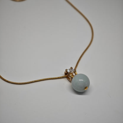 Lila Jade Necklace