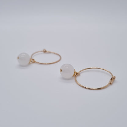 Ares Gold Hoop