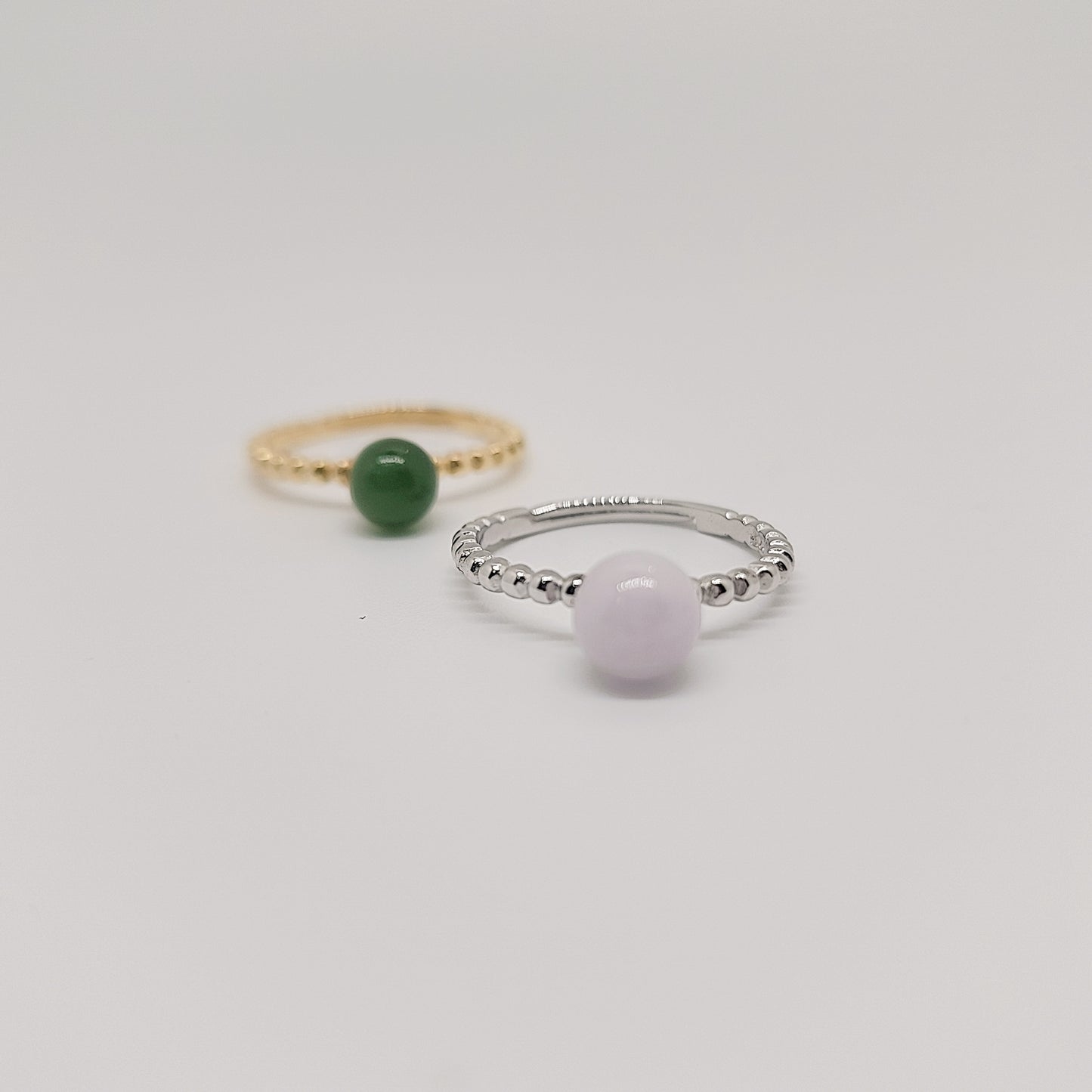 Comet Jade Ring