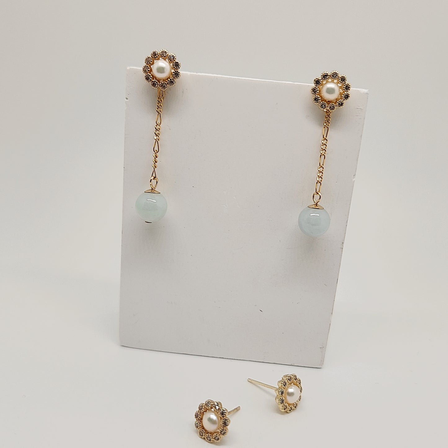 Jade x Pearl: Celestial Earring