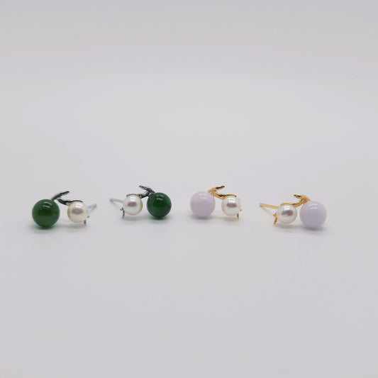 Botany Jade Earring