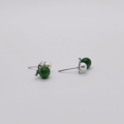 Botany Jade Earring