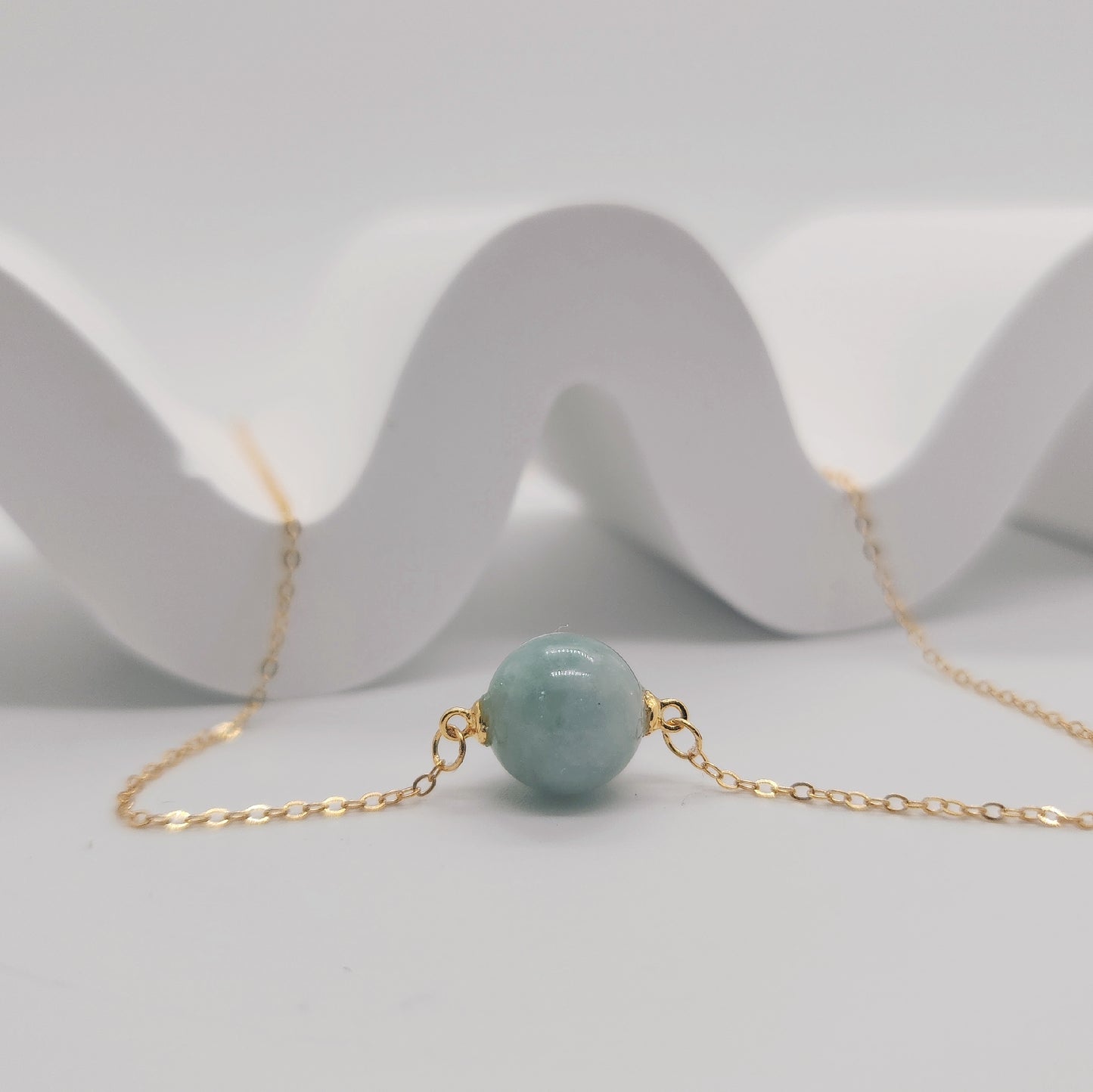 Connecting Jade Necklace