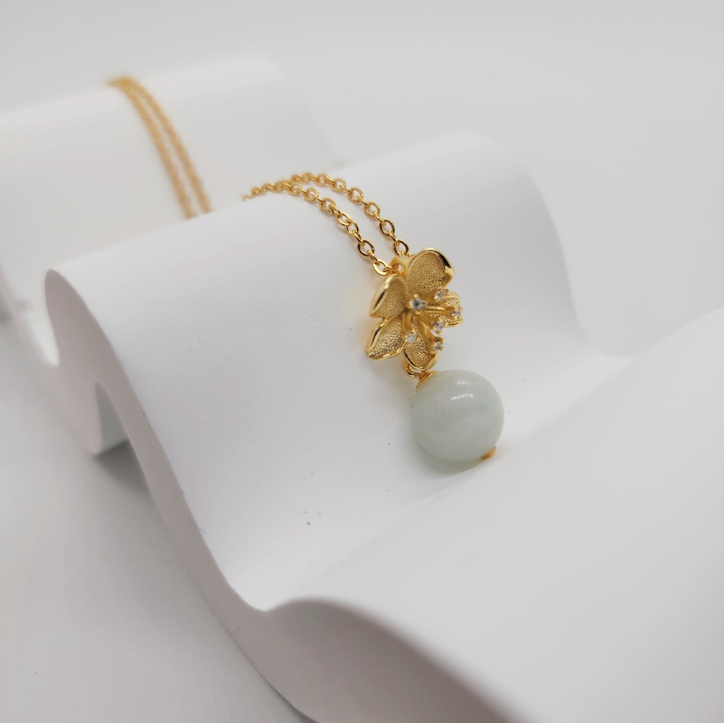 Blossom Jade Necklace