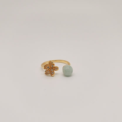 Blossom Jade Ring