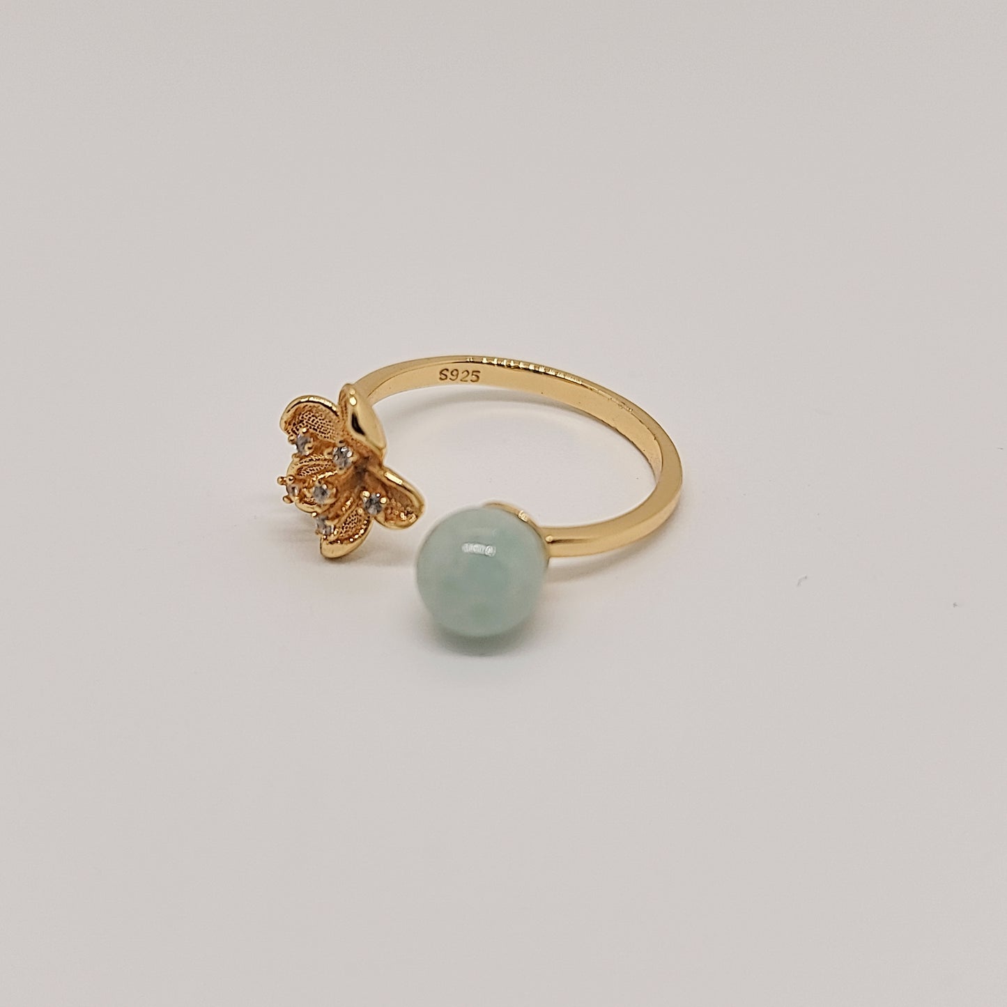 Blossom Jade Ring