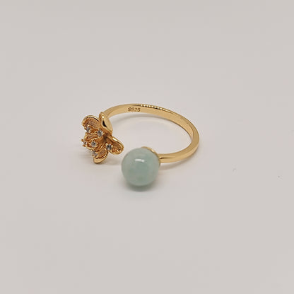 Blossom Jade Ring